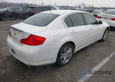 2013 Infiniti G37X z USA, uszkodzony, nr VIN JN1CV6AR9DM750822